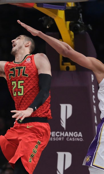 James’ dunk lifts Lakers to 107-106 win over Hawks
